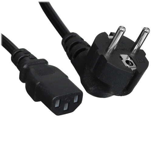 Купить Кабель питания GoPower CEE 7/7 - IEC 320 C13  5479644. Характеристики, отзывы и цены в Донецке
