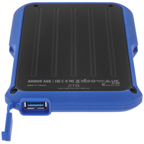 Купить 2 ТБ Внешний HDD Silicon Power Armor A66 [SP020TBPHD66SS3B]  5468759. Характеристики, отзывы и цены в Донецке