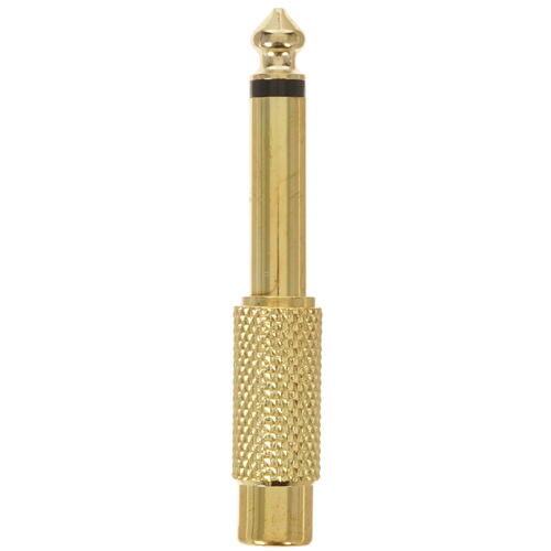 Купить Переходник   Aceline 6.3 mm jack - RCA золотистый  4832677. Характеристики, отзывы и цены в Донецке