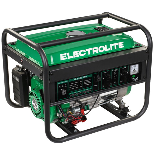 Купить Электрогенератор   бензиновый Electrolite EL 999E PRO  9239476. Характеристики, отзывы и цены в Донецке