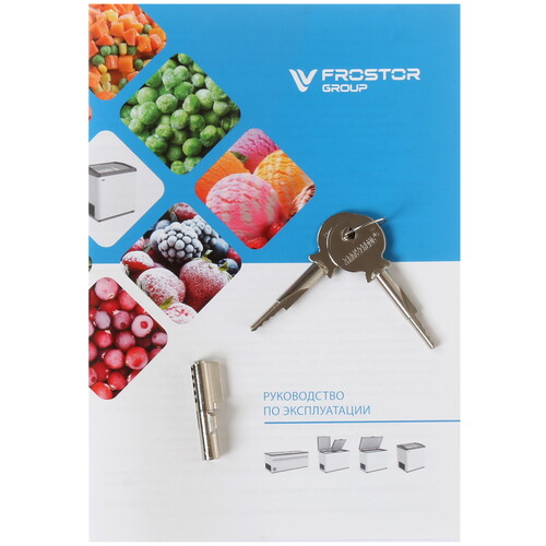 Купить Морозильный ларь Frostor Gellar FG 500 С белый, синий  1109648. Характеристики, отзывы и цены в Донецке
