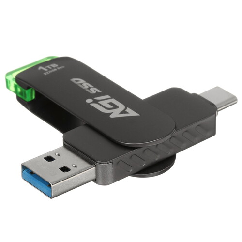 Купить 1000 ГБ Внешний SSD AGI ED138 Pro  5631308. Характеристики, отзывы и цены в Донецке