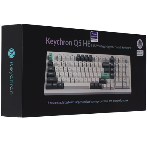 Купить Клавиатура  проводная + беспроводная Keychron Q5 HE  9307539. Характеристики, отзывы и цены в Донецке