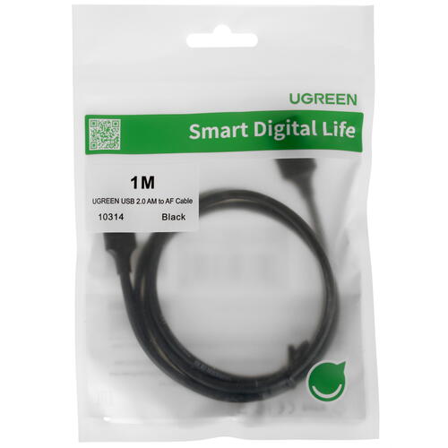 Купить Кабель Ugreen USB 2.0 Type-A - USB 2.0 Type-A  4714167. Характеристики, отзывы и цены в Донецке