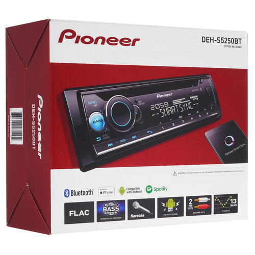 Купить Автопроигрыватель Pioneer DEH-S5250BT  5088300. Характеристики, отзывы и цены в Донецке