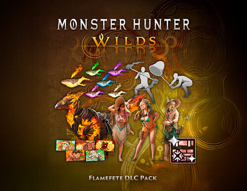 Купить Дополнение для игры Monster Hunter Wilds - Flamefete DLC Pack (Steam)  5642755. Характеристики, отзывы и цены в Донецке