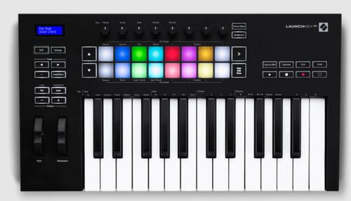 Купить Клавиатура MIDI Novation Launchkey 25 MK3  9112398. Характеристики, отзывы и цены в Донецке