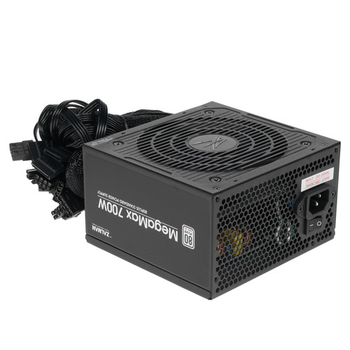 Купить Блок питания ZALMAN MegaMax (TXll) 700W [ZM700-TXII] черный  1608477. Характеристики, отзывы и цены в Донецке