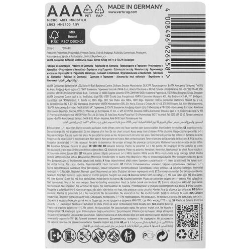 Купить Батарейка Varta Energy AAA / AAA (LR03/FR03)  5440933. Характеристики, отзывы и цены в Донецке