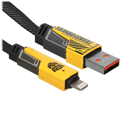 Купить Кабель плоский Transformers Lightning 8-pin, USB Type-C - USB 2.0 Type-A, USB Type-C желтый 1 м  9294343. Характеристики, отзывы и цены в Донецке