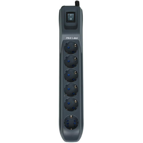 Купить Сетевой фильтр Pilot L-MAX GP серый  5404735. Характеристики, отзывы и цены в Донецке