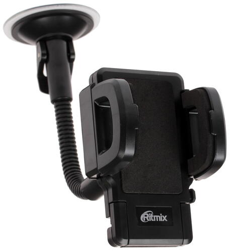 Купить Держатель автомобильный Ritmix RCH-015 W черный  1071785. Характеристики, отзывы и цены в Донецке