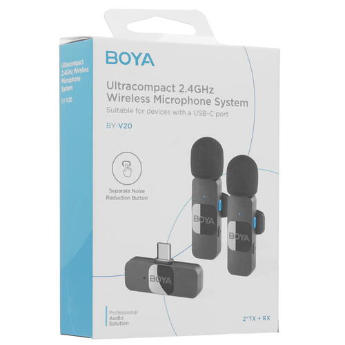 Купить Радиосистема BOYA BY-V20  5418884. Характеристики, отзывы и цены в Донецке