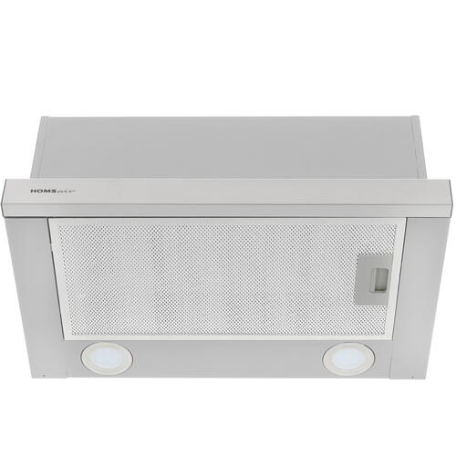 Купить Вытяжка телескопическая HOMSair FLAT 50 серебристый/серебристый  8160079. Характеристики, отзывы и цены в Донецке