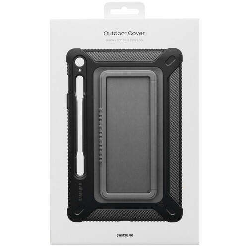 Купить Накладка Samsung Outdoor Cover для Samsung Galaxy Tab S9/ S9 FE/ S10/ S10 FE черный  5439043. Характеристики, отзывы и цены в Донецке