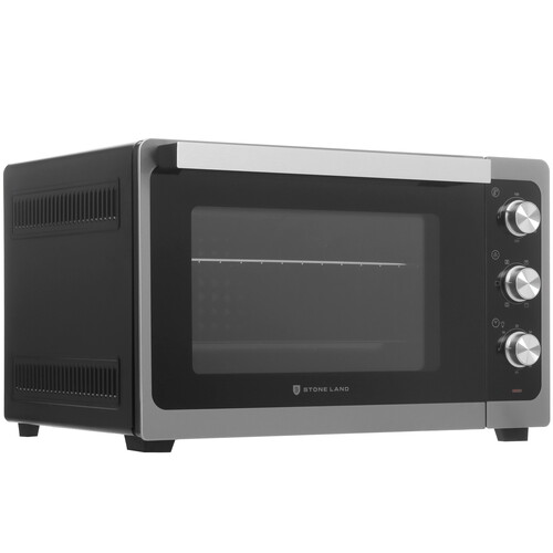Купить Мини-печь Stone Land SLO-5502B серый  9309152. Характеристики, отзывы и цены в Донецке