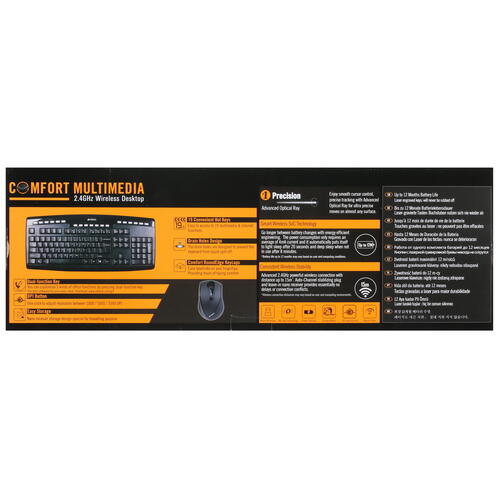Купить Клавиатура+мышь беспроводная   A4Tech 9200F черный  0137808. Характеристики, отзывы и цены в Донецке