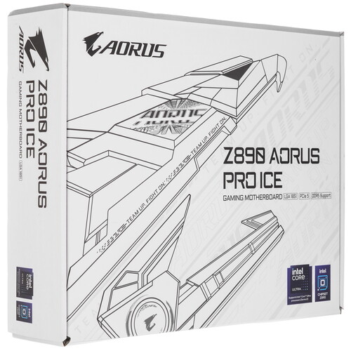 Купить Материнская плата GIGABYTE Z890 AORUS PRO ICE  5492096. Характеристики, отзывы и цены в Донецке