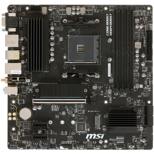 Купить Материнская плата MSI B550M PRO-VDH WIFI  1679845. Характеристики, отзывы и цены в Донецке