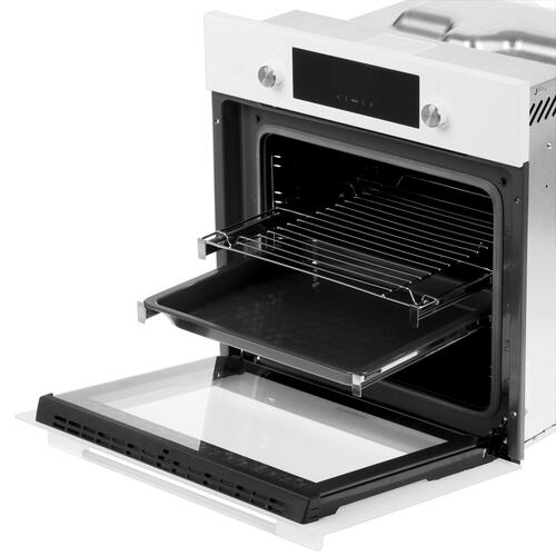 Купить Электрический духовой шкаф Hansa BOEW68441 белый  1278482. Характеристики, отзывы и цены в Донецке