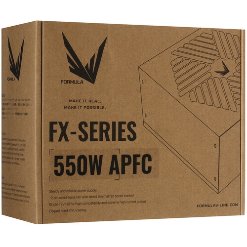 Купить Блок питания Formula V Line FX-550  5611156. Характеристики, отзывы и цены в Донецке