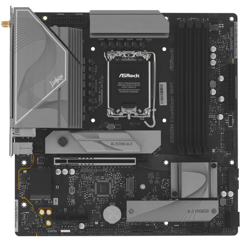 Купить Материнская плата ASRock B860M LiveMixer WiFi  5622741. Характеристики, отзывы и цены в Донецке