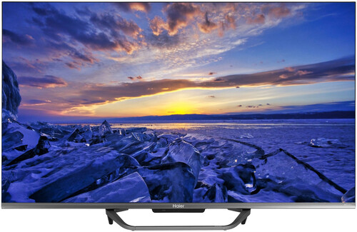 Купить 43" (110 см) Телевизор Haier 43 Smart TV S4 серебристый  5612502. Характеристики, отзывы и цены в Донецке