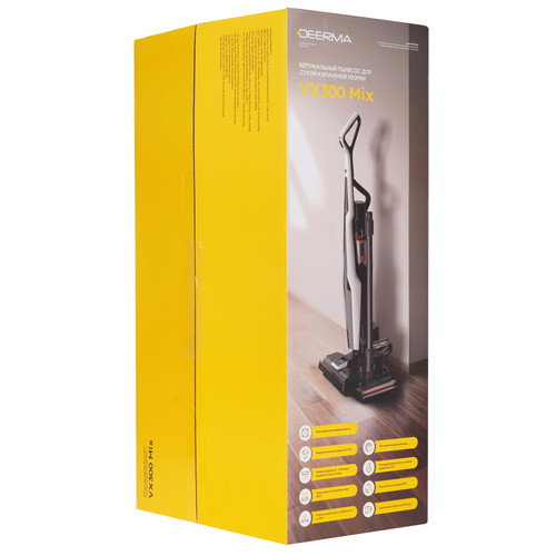 Купить Вертикальный пылесос моющий Deerma VX300 Mix  белый  9304461. Характеристики, отзывы и цены в Донецке