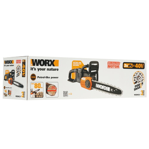 Купить Аккумуляторная цепная пила Worx WG384E.9  шина - 35 см (14") Без ЗУ, Без АКБ  8143061. Характеристики, отзывы и цены в Донецке