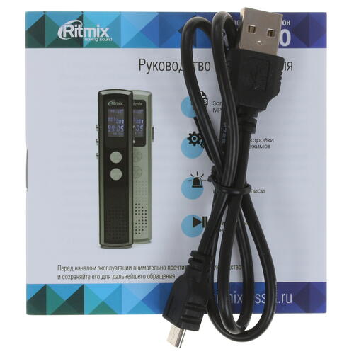Купить Диктофон Ritmix RR-120  1277019. Характеристики, отзывы и цены в Донецке