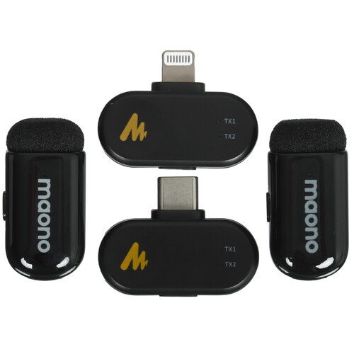 Купить Радиосистема Maono Wave T1 mini Type-C+Lightning  5623975. Характеристики, отзывы и цены в Донецке