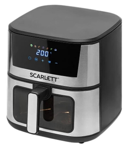 Купить Аэрогриль Scarlett SC-AF15S03D серебристый  9305844. Характеристики, отзывы и цены в Донецке
