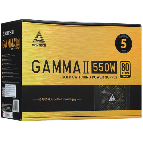 Купить Блок питания MONTECH GAMMA II 550  4885104. Характеристики, отзывы и цены в Донецке