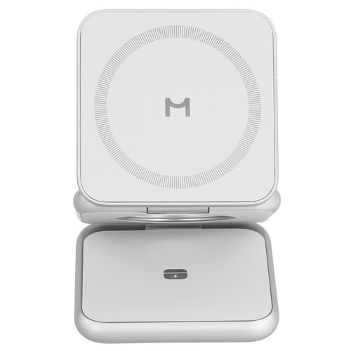 Купить Беспроводное зарядное устройство Magssory Fold Pro серебристый  9269684. Характеристики, отзывы и цены в Донецке