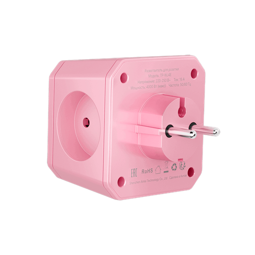 Купить Разветвитель AGNI TP-WJ4E-pink розовый  9354095. Характеристики, отзывы и цены в Донецке