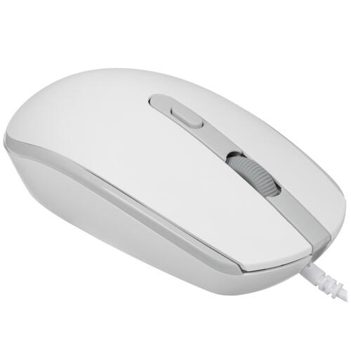 Купить Мышь проводная DEXP CM-M529WT Silent  белый  5097694. Характеристики, отзывы и цены в Донецке