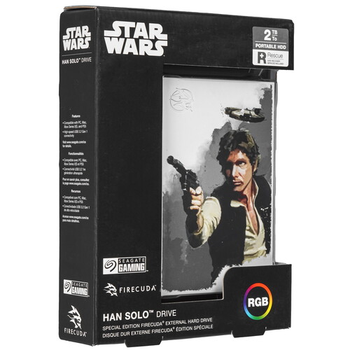 Купить 2 ТБ Внешний HDD Seagate FireCuda Han Solo Special Edition  5488202. Характеристики, отзывы и цены в Донецке