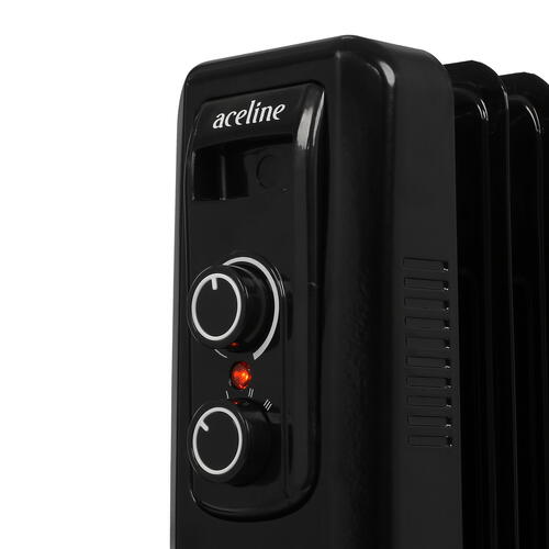 Купить Масляный обогреватель Aceline OL-2009B черный  5426002. Характеристики, отзывы и цены в Донецке