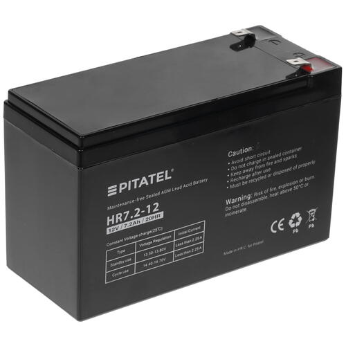 Купить Аккумуляторная батарея для ИБП Pitatel HR7.2-12  8151421. Характеристики, отзывы и цены в Донецке