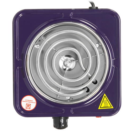 Купить Плита компактная электрическая Homestar HS-1103 фиолетовый  5362797. Характеристики, отзывы и цены в Донецке