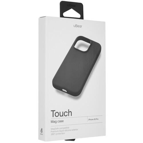 Купить Накладка  uBear Touch Mag Case для Apple iPhone 16 Pro черный  5474369. Характеристики, отзывы и цены в Донецке