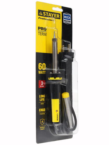 Купить Паяльник Stayer PROTerm 55300-60  1147677. Характеристики, отзывы и цены в Донецке