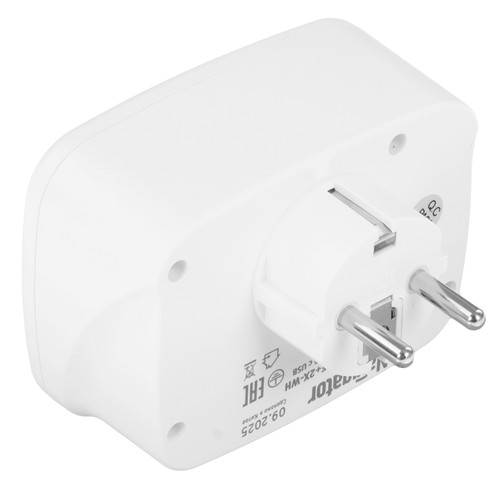 Купить Разветвитель Navigator NAD-USB03-1E+2X-WH белый  9346438. Характеристики, отзывы и цены в Донецке