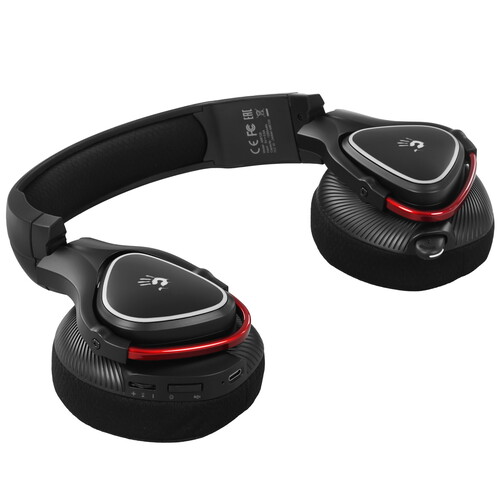 Купить Беспроводные/проводные наушники A4Tech Bloody MR720 черный 2023  5602662. Характеристики, отзывы и цены в Донецке