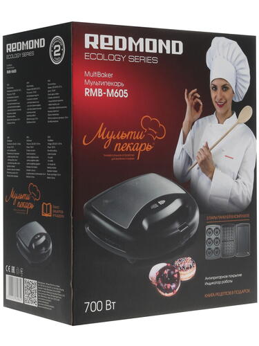 Купить Универсальный пекарь Redmond RMB-M605 серебристый  1106880. Характеристики, отзывы и цены в Донецке