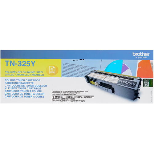 Купить Картридж лазерный Brother TN-325Y желтый  7937046. Характеристики, отзывы и цены в Донецке