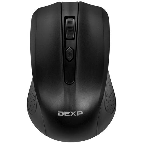 Купить Мышь беспроводная DEXP WM-4007BU  черный  1127328. Характеристики, отзывы и цены в Донецке