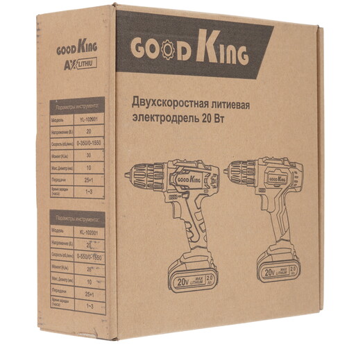 Купить Дрель-шуруповерт GOODKING YL-102001  9212926. Характеристики, отзывы и цены в Донецке