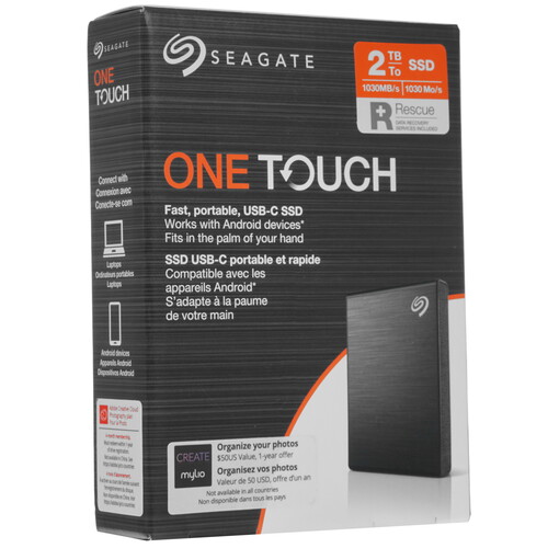 Купить 2000 ГБ Внешний SSD Seagate One Touch  4827677. Характеристики, отзывы и цены в Донецке