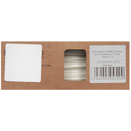 Купить Пластик LIDER-3D Classic PLA  5633608. Характеристики, отзывы и цены в Донецке